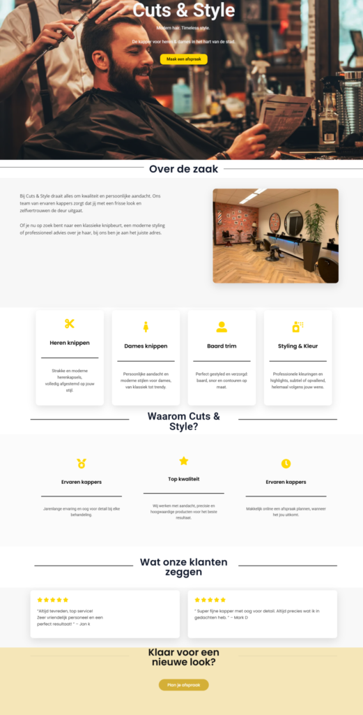 cutandstyle.kayasites.nl page id=97&preview=true